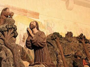 Die Schunterkapelle der Stadtpfarrkirche mit ihrer mächtigen Ölberg-Darstellung. Sie ist nur selten zu sehen. Foto: Heike Beudert
