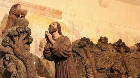 Die Schunterkapelle der Stadtpfarrkirche mit ihrer mächtigen Ölberg-Darstellung. Sie ist nur selten zu sehen. Foto: Heike Beudert
