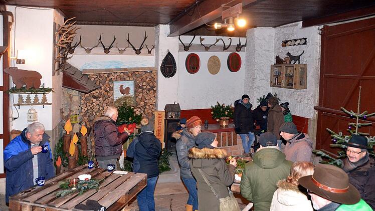 Weihnachtliche Stimmung in Eltingshausen. Foto: Peter Rauch