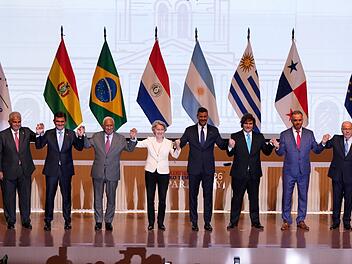 Unterzeichnung des Mercosur-Abkommens