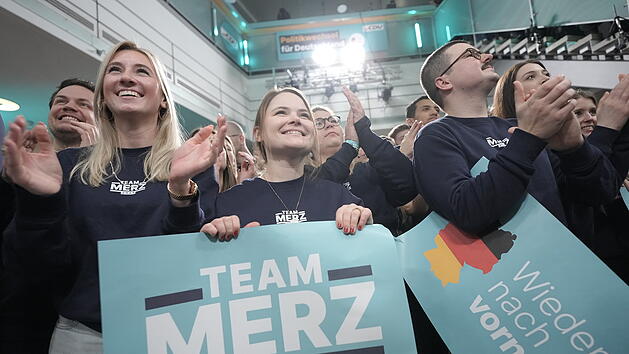 Bundestagswahl - CDU-Wahlparty