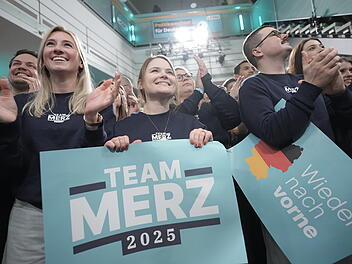 Bundestagswahl - CDU-Wahlparty