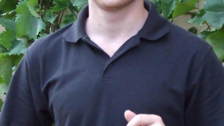 Lorenz Neder  war einer der besten Absolventen bei der Ausbildung zum Winzer und erhielt dafür den Meisterpreis der Staatsregierung. Foto: Andreas Lomb