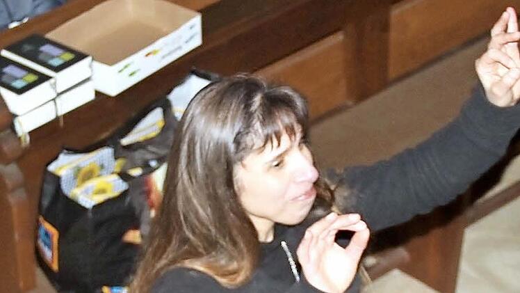 María José Loza leitete den Chor "Waldeslust