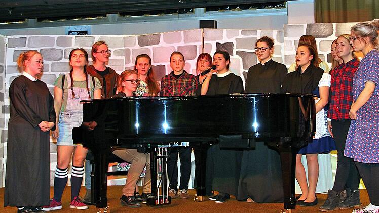 Theaterstück des BBZ zu Martin Luther. Foto: Dieter Britz