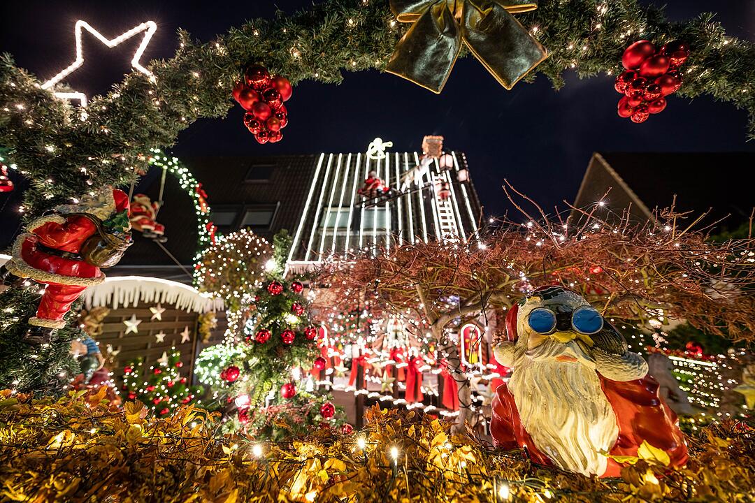 Weihnachtshaus in Niedersachsen