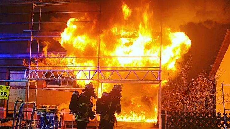 In Erlangen ist es zu einem Feuerwehreinsatz gekommen. Foto: Feuerwehr Erlangen