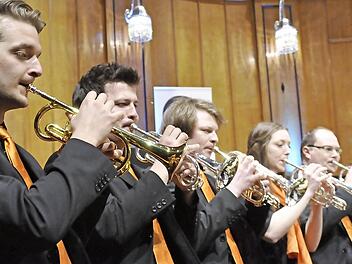In der Brass Band dominieren die Instrumente der Cornett-Familie. Foto: Klopf
