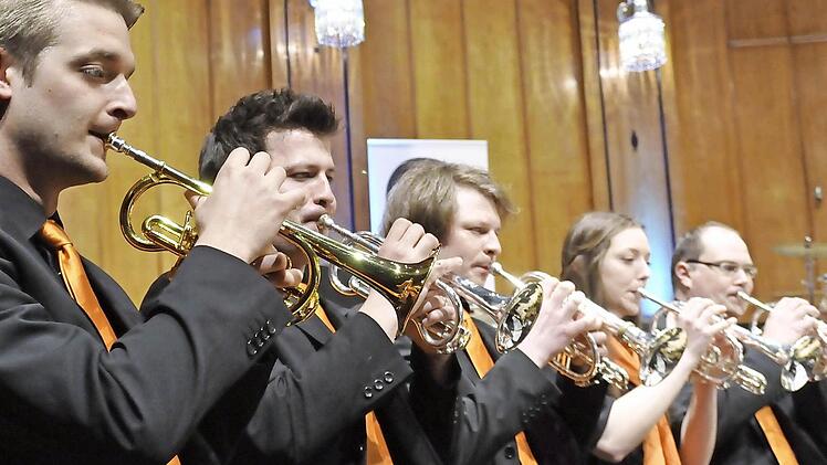 In der Brass Band dominieren die Instrumente der Cornett-Familie. Foto: Klopf