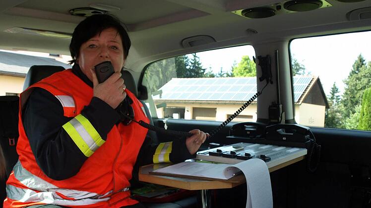 Höchste Konzentration war bei der Übung der Wehren in Schlegelshaid angesagt, Foto: Susanne Deuerling