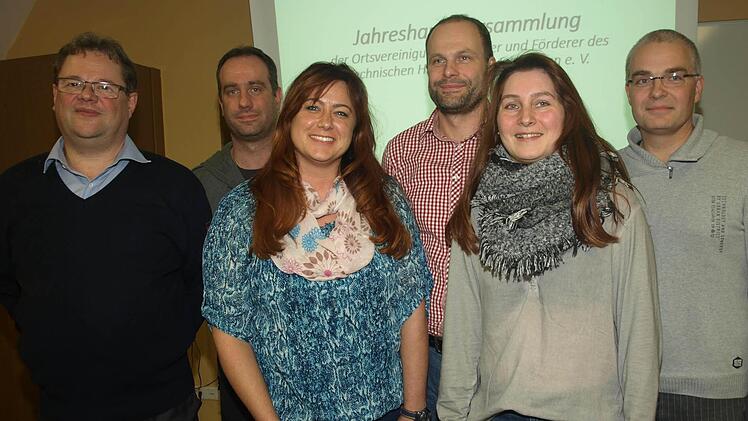 Erfolgreich liefen die Neuwahlen bei der THW-Helfervereinigung Bad Kissingen. Unser Foto zeigt (von links) Ortsbeauftragten Andreas Kiesel, stellvertretenden Vorsitzenden Heiko Rink, Schriftführerin Melanie Rink, den Vorsitzenden Thomas Rink, Kassenwartin Daniela Kirchner und technischen Leiter Marcus Kolb.