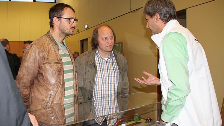 Info-Forum zu Südlink am 27. Oktober 2016 in Oberthulba, Landkreis Bad Kissingen. Foto: Ulrike Müller
