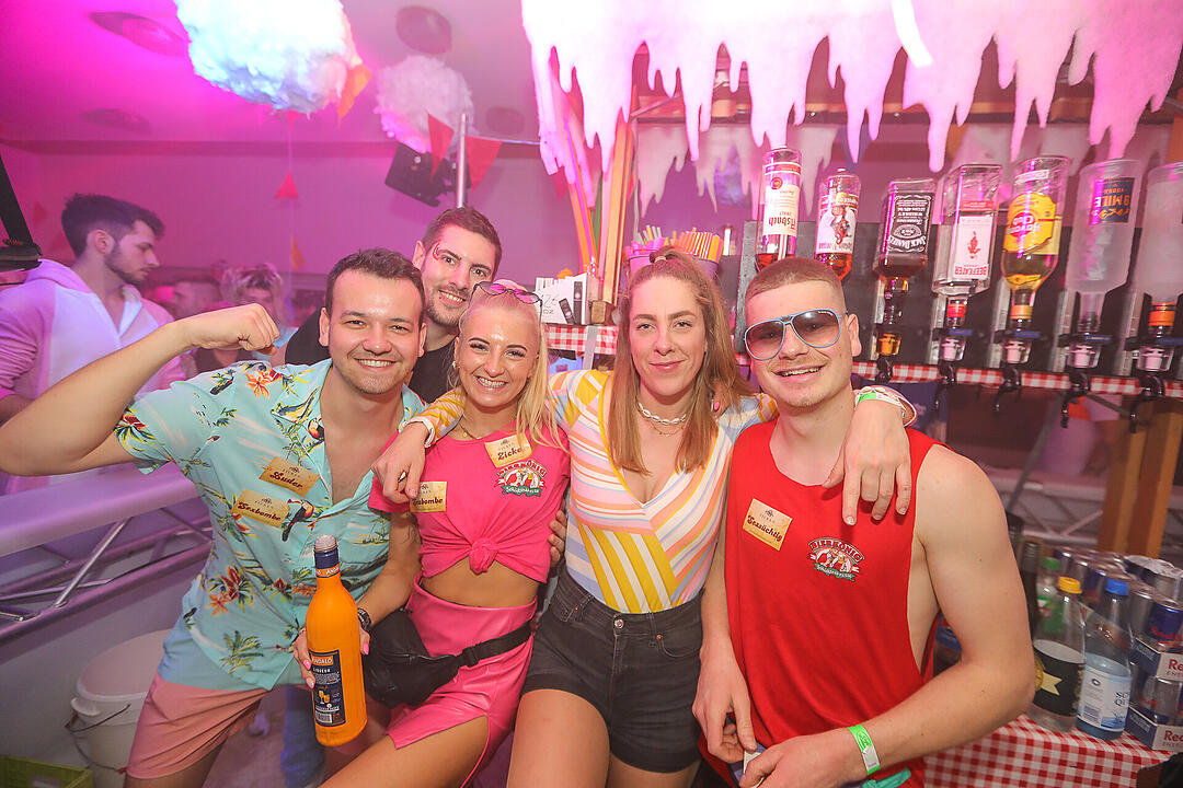 Beste Partystimmung in der Stadthalle