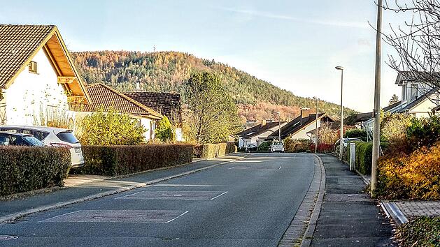 Blick in die M&uuml;llerstra&szlig;e in Neustadt