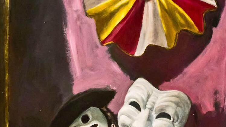 Gudrun Brüne: Venezianische Masken, 2012Foto: Jochen Berger