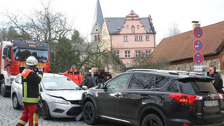 Unfall in Kulmbach Foto: Sonja Adam