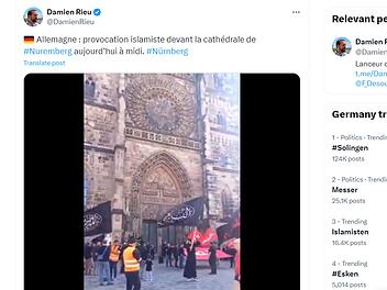 Nürnberger Demo verunsichert Netz - Polizei entgegnet IS-Gerüchten