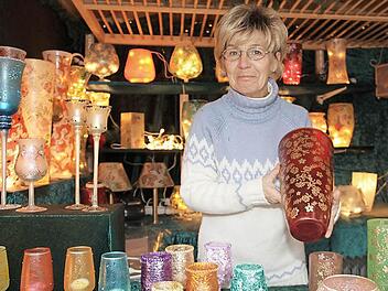 Petra Wenzel ist gerne auf dem Weihnachtsmarkt in Lichtenfels.