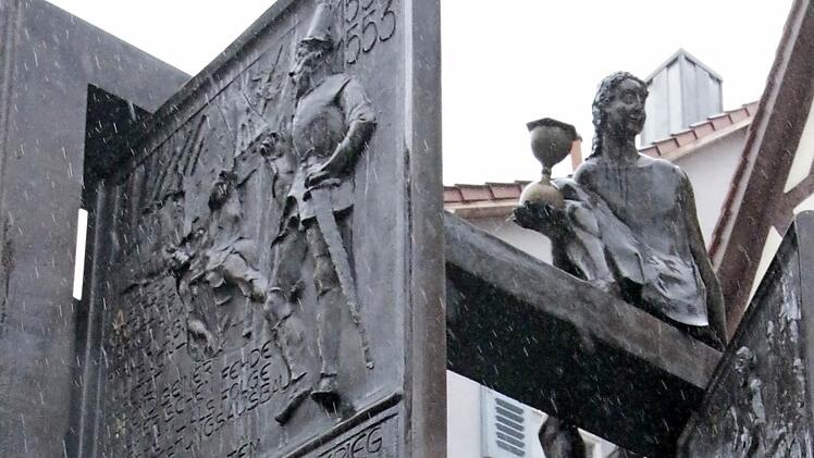 Die Porta Vorchheimensis ist eines der großen Wahrzeichen Forchheims.  Foto: Josef Hofbauer