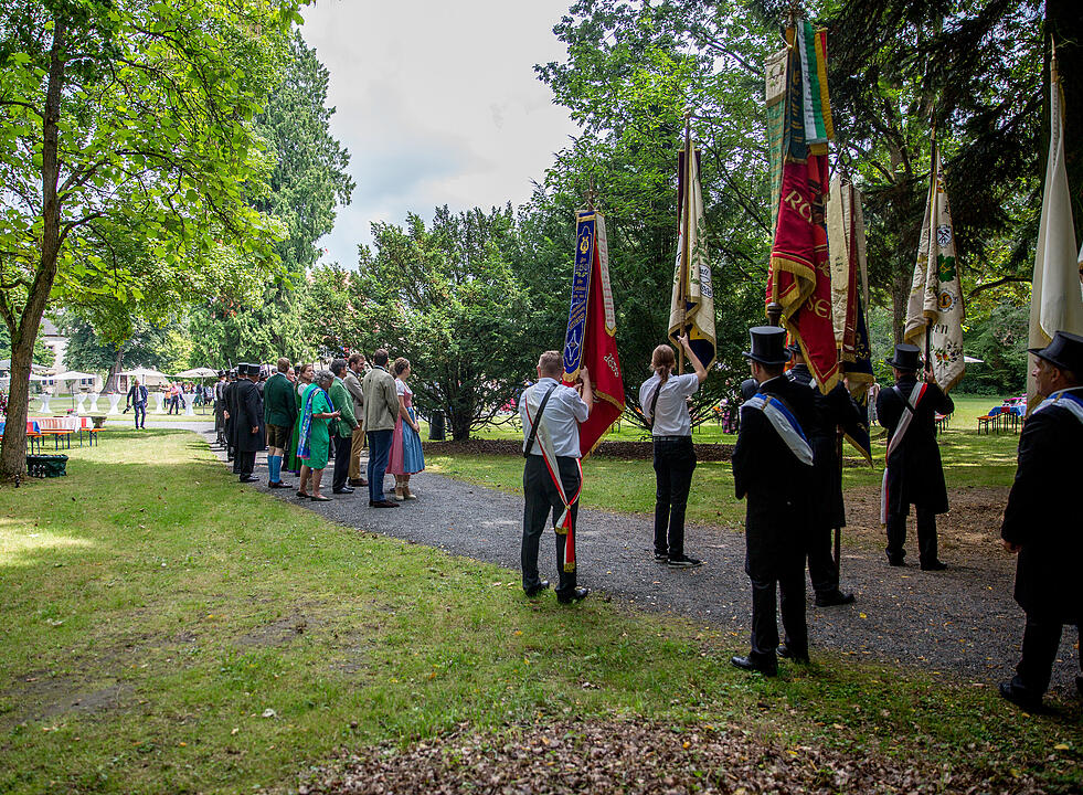 Heimf&uuml;hrung der Braut des F&uuml;rsten Castell-R&uuml;denhausen