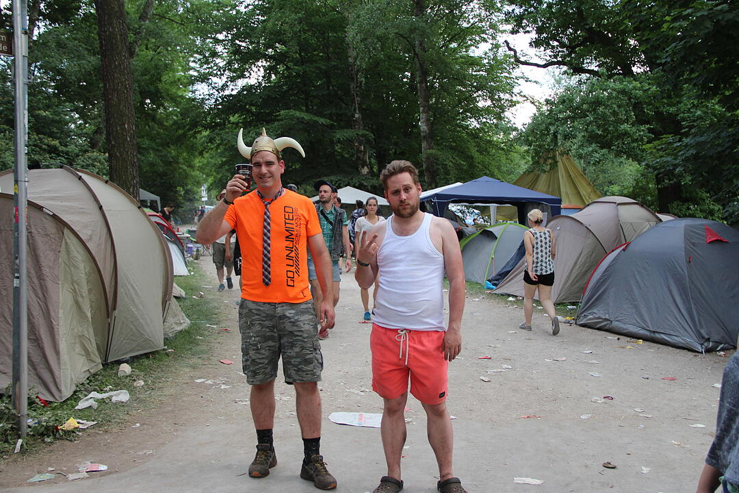Die krassesten Outfits bei Rock im Park 2017