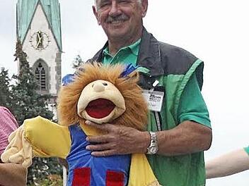 Einer der Macher der Puppenbühne: Rolf Weber Foto: Archiv