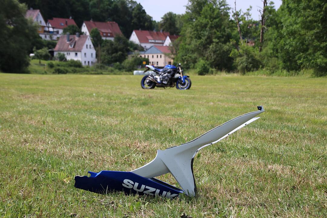 Schwerer Motorradunfall bei Maßbach