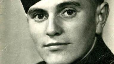 Alfred Ganzleben als junger Soldat.
