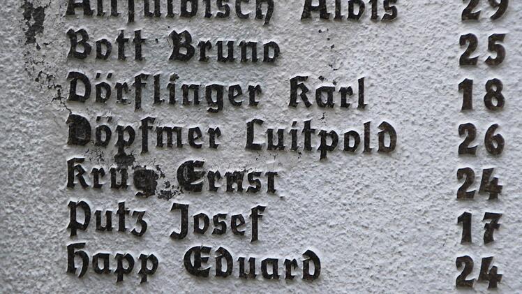 Der Krieg kennt weder Namen...