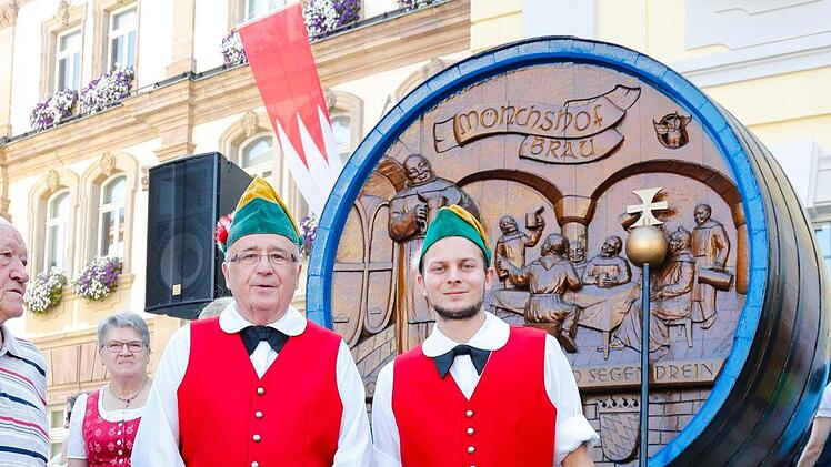 Die Kulmbacher Bierwoche ist eröffnet. Foto: Matthias Hoch