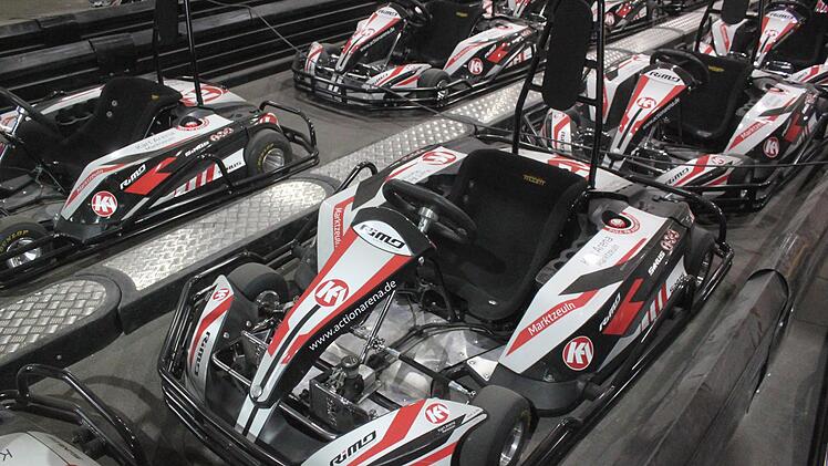 In der Action-Arena werden nur elektrisch betriebene Karts eingesetzt. Foto: Matthias Einwag