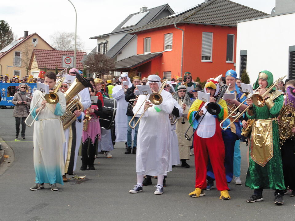 Faschingsumzug in Oberhaid