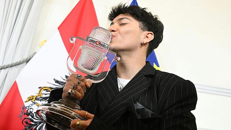 Nach dem 69. ESC - Empfang für JJ in Wien