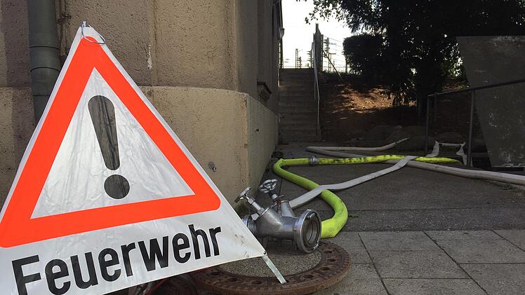 Schweinfurt: Waschmaschine in Flammen - zwei Verletzte bei Wohnungsbrand