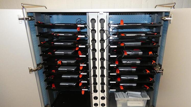 Für jede Jahrgangsstufe gibt es einen Clusterwagen.