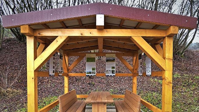 Die Wetterschutzhütte am Weißmain-Wanderweg wurde im vergangenen Jahr mit 80 Prozent aus dem Regionalbudget der Ile "Fränkisches Markgrafen- und Bischofsland" gefördert.