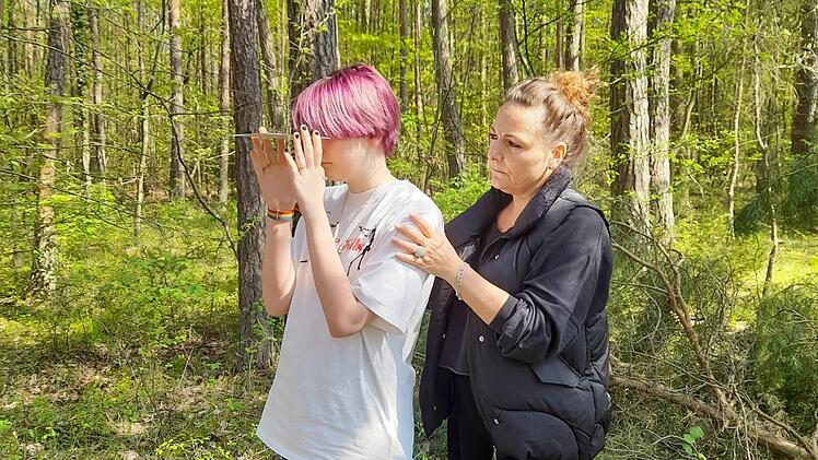 Die Partnerübung hat so manchen überrascht. Foto: Iris Zehe