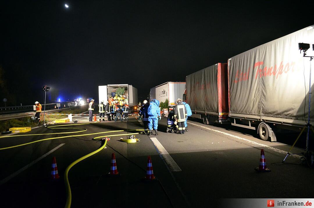 Tödlicher Unfall auf A3 bei Weibersbrunn