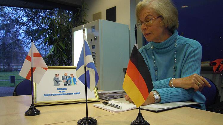 Gabriele Gerlach-Ehm, Organisatorin des English-Conversation-Circle Foto: Julia Raab