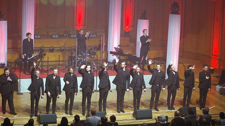 Ein tolles Konzert von "The 12 Tenors" auf der Millenium Tour wurde zu einem unvergesslichen Abend in Bad Kissingen. Foto: Klaus Werner