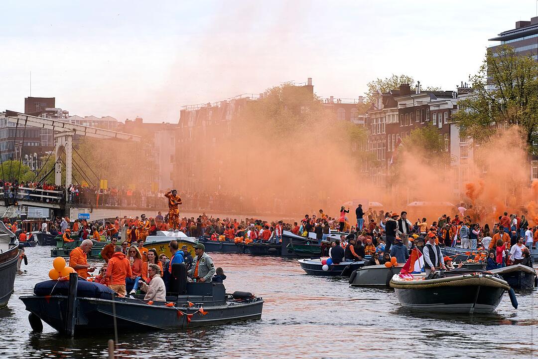 "Koningsdag" in den Niederlanden