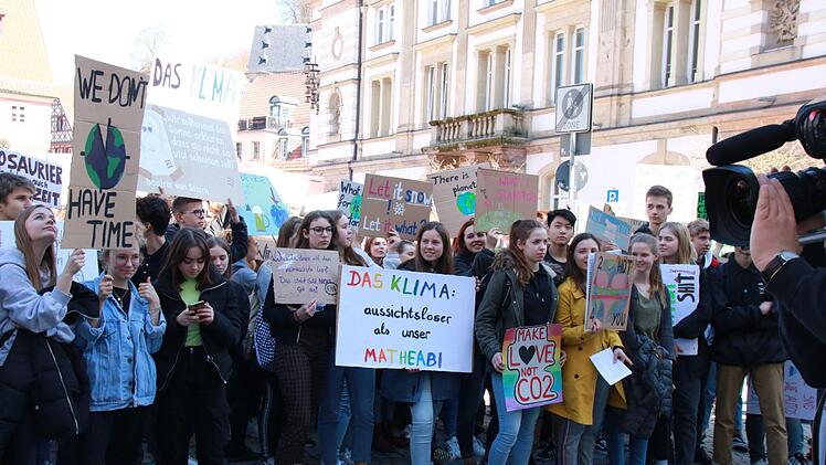 Impressionen von der "Fridays for Future"-Aktion.Foto: Katrin Geyer
