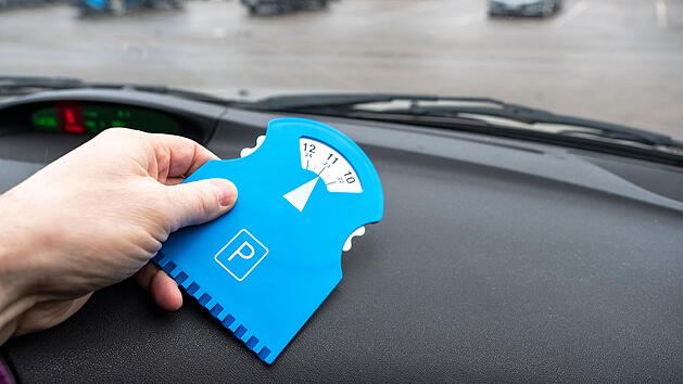 Parken, Parkscheibe, Autofahren