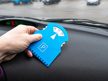 Parken, Parkscheibe, Autofahren