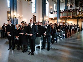 Nach dem Tod von K&ouml;nig Harald - Gedenkgottesdienst