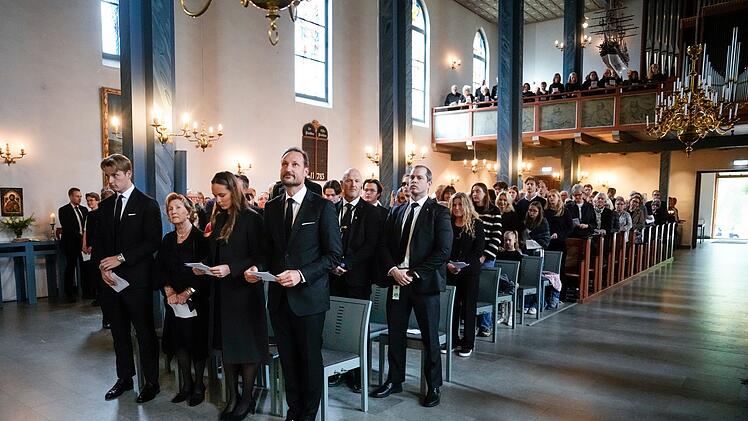 Nach dem Tod von K&ouml;nig Harald - Gedenkgottesdienst