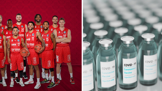 Brose Bamberg ruft zum Impfen auf: Team vermisst Publikum - "machen Sport f&uuml;r sie"