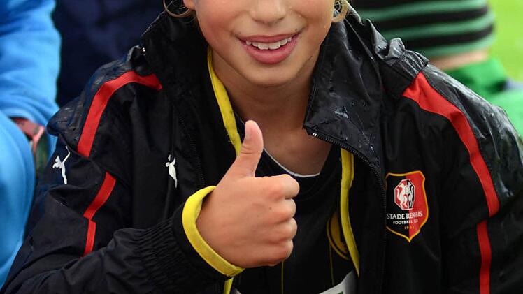 Beim Schülerlauf der Altersklassen U10/U12 hatte Simon Sticker (TSH) die Nase vorn.