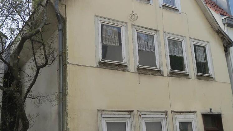Haus Webergasse 4 vor der Sanierung Foto: Hans-Heinrich Eidt