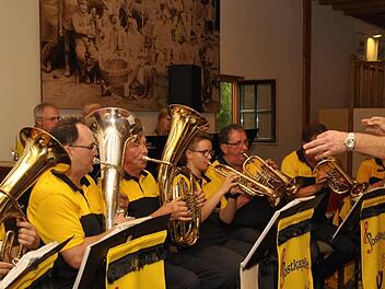 Die Postkapelle gibt wieder ein Konzert in Oberthula. Mit dabei sind auch die Rhöner Rucksackmusikanten.  Archivfoto: PeterKlopf